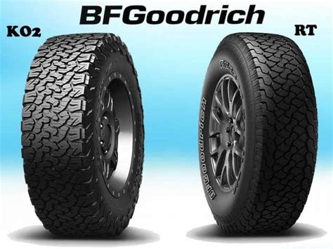 Bf Goodrich Ko2 Vs Rugged Trail Comparethetire