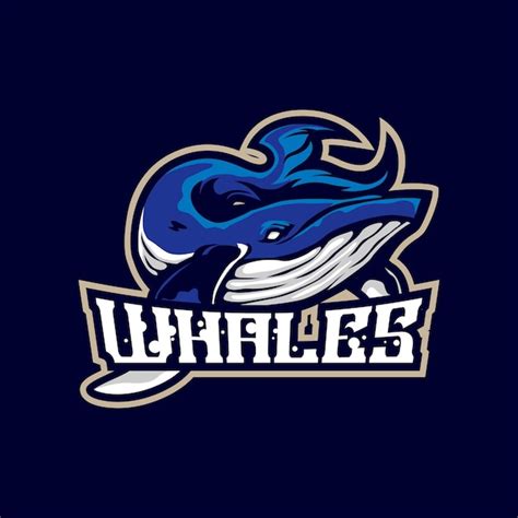 Premium Vector Whale Mascot Logo Design Vector With Modern