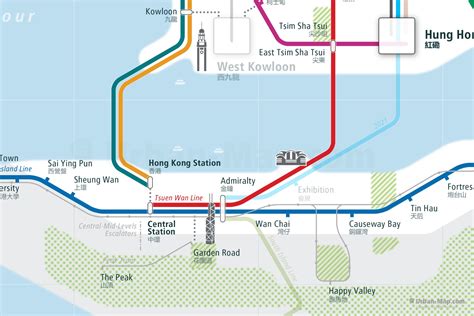 Hong Kong Rail Map A Smart City Guide Map Even Offline