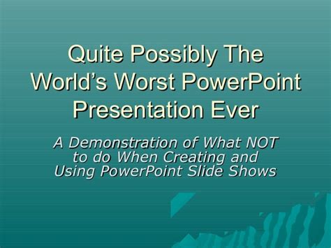 Poorly Designed Bad Powerpoint Slides Kremi Png