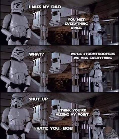 Pew Pew Star Wars Memes Stormtrooper Star Wars Humor