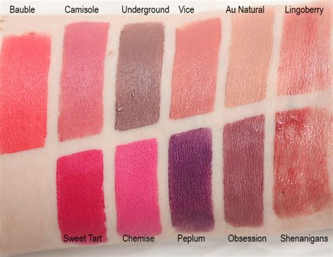 Top 10 Indie Lipstick Brands Swatches On Pale Skin
