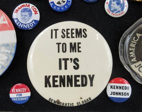 Lot John F Kennedy Campaign Pinbacks And Memorabilia 75 Pcs