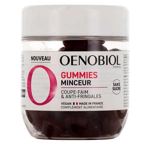 Oenobiol Gummies Minceur Coupe Faim Anti Fringales