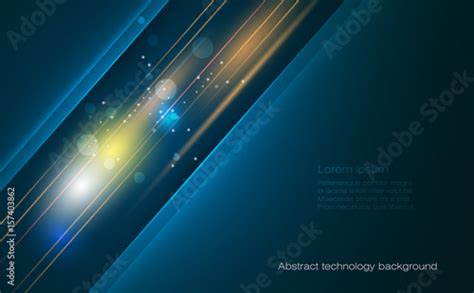 Vector Abstract Science Futuristic Energy Technology Concept