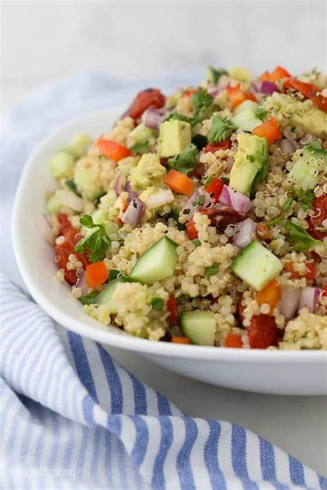 Easy Cold Quinoa Vegetable Salad Beyond Frosting