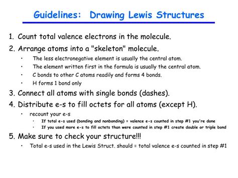 How To Draw Lewis Structures A Step By Step Tutorial