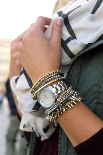 Fashion Trends Silver Accessories Stacked Jewelry Street Style Chic