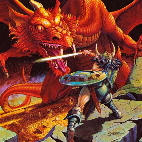 Vintage Rpg Dungeons And Dragons Art Dragon Art Dungeons And Dragons
