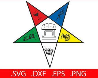 Eastern Star SVG Masonic Eastern Star SVG OES Eastern Star Svg | Star svg, Eastern star, Order ...