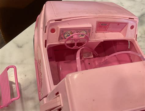 Vintage 1988 Barbie Magical Motorhome RV Camper Van Pink With
