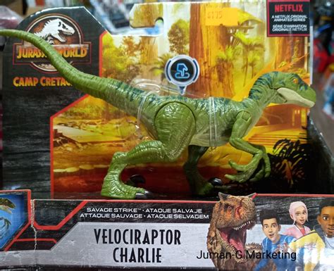 Jurassic World Velociraptor Charlie Tootoolbay