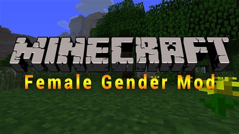Minecraft Boobs Female Gender Mod Showcase Youtube