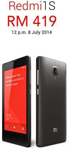 Desain maupun tampilan redmi note 8 sepertinya tidak ada yang spesial terlihat seperti smartphone pada umumnya. Harga Redmi 1S dan Redmi Note di Malaysia