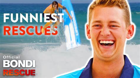 funniest lifeguard rescues in bondi rescue history youtube