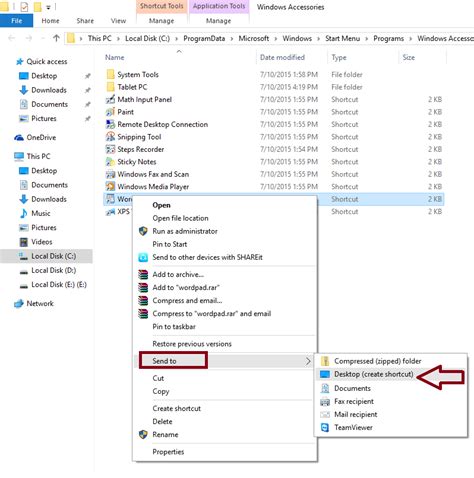 Learn New Things Windows 10 How To Create Desktop Shortcut Of