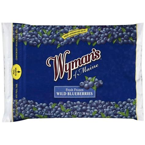 Wymans Of Maine Wild Blueberries 3 Lb