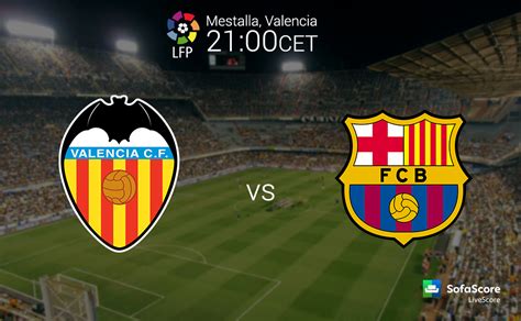 Sofascore also provides the best way to follow the. | Primera La Liga BBVA 13th round: Valencia vs FC ...