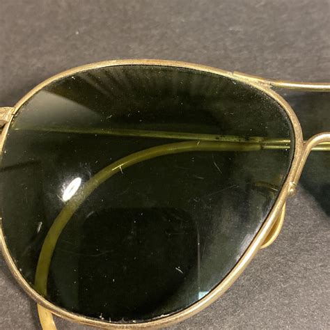 vintage american optical aviator sunglasses calobar w original case ebay