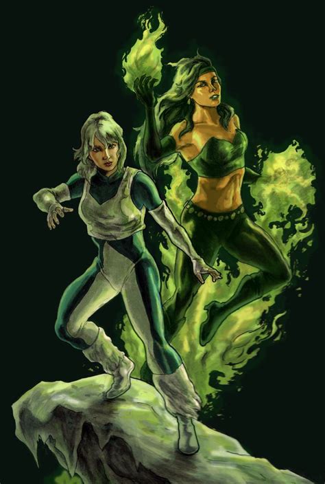 Fire And Ice Fire And Ice Comic Book Girl Dc Characters