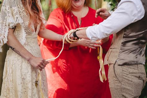 A Guide To Handfasting Symbolic Acts At A Humanist Wedding