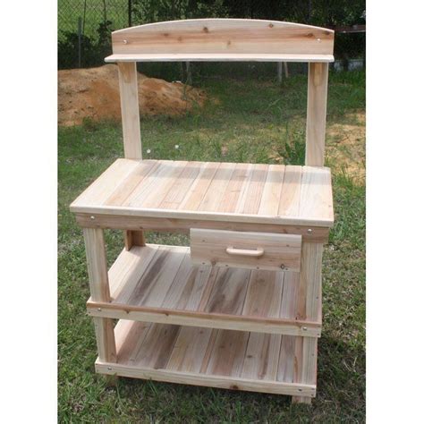 Potting Bench Woodworkingbench Pallet Furniture Outdoor Wood Pallet