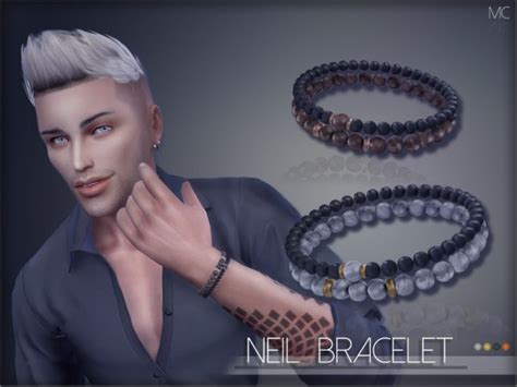 The Sims Resource Neil Bracelet By Mathcope • Sims 4 Downloads
