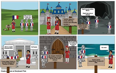 Tunisia Colonized Storyboard By Hedineji