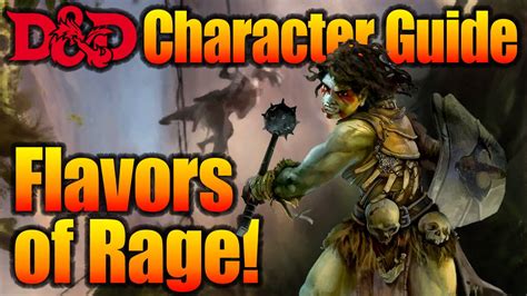 On your turn, you can enter a rage as a bonus action. D&D Barbarian 5e Guide: Flavors of Rage! for Wizard 5e ...