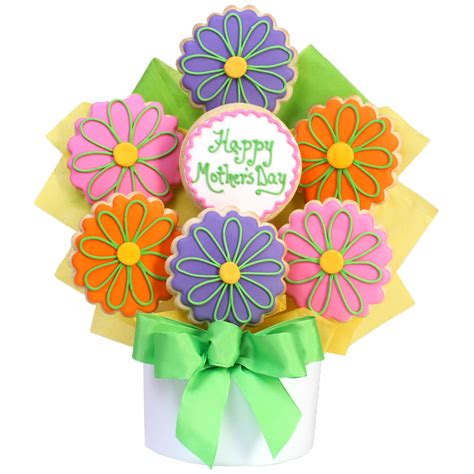 Mothers Day Cutout Cookie Bouquet