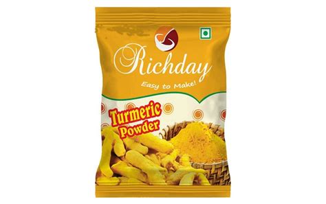 Richday Turmeric Powder Pack 100 Grams Reviews Nutrition