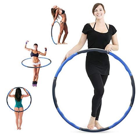 Tqmony Weighted Exercise Hula Hoops For Adultsbeginner