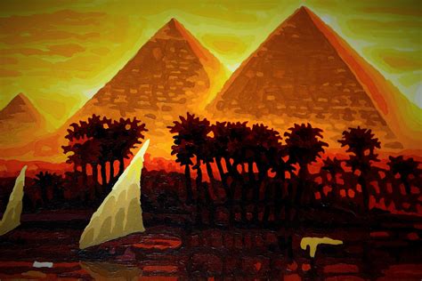 Three Pyramids Of Egypt Free Image Peakpx