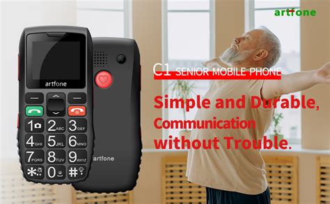 Artfone C1 Big Button Basic Senior Mobile Phoneunlocked Simple Mobile