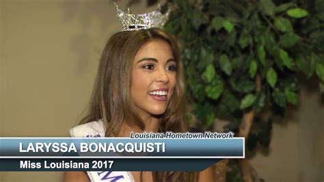 Miss Louisiana 2017 Laryssa Bonacquisti Youtube