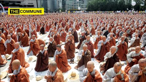 south korea s largest buddhist order protest against govt for bias instigate religious