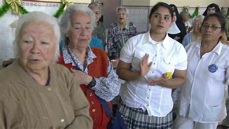 Visita al asilo Hogar de los Ancianos Desamparados en Breña YouTube
