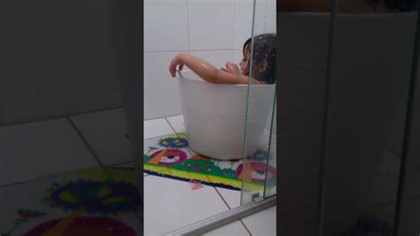 Banho De Bacia Da Anna Clara Youtube