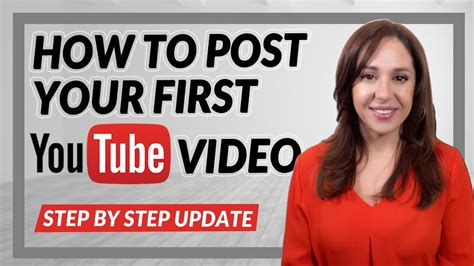 How To Post Your First Youtube Video Update Youtube