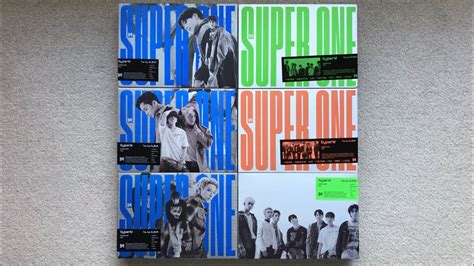 ♡unboxing Superm 슈퍼엠 1st Studio Album Super One Super One Unit A B