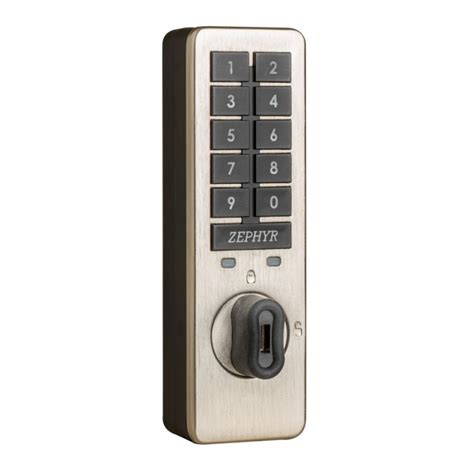Zephyr 23102315 Electronic Keypad Lock
