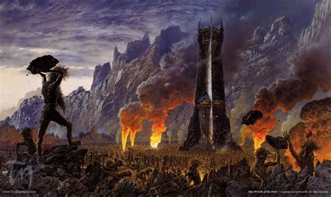 The Wrath Of The Ents Ted Nasmith