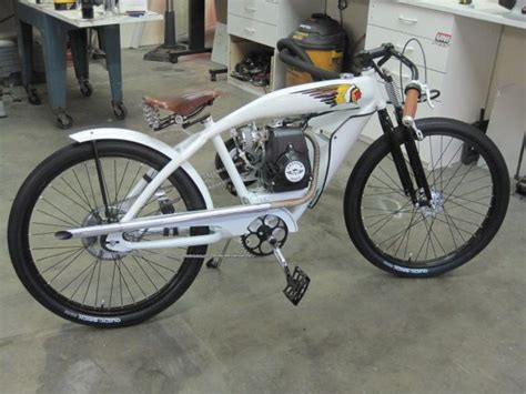 A Custom From Phantom Bikes Motorized Bicycle Bike Motorised Bike