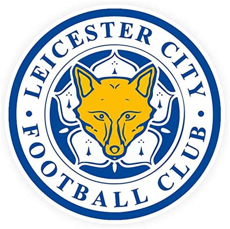 Leicester City Fc Logo 4x4 Vinyl Bumper Sticker Decal