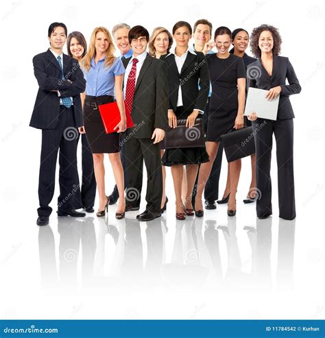 Business People Stock Photo Image Of White Meeting 11784542
