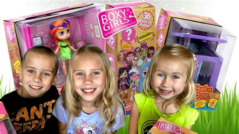 Boxy Girls Studio Unboxme Surprise Box Boxy Girls Peek A Box Youtube