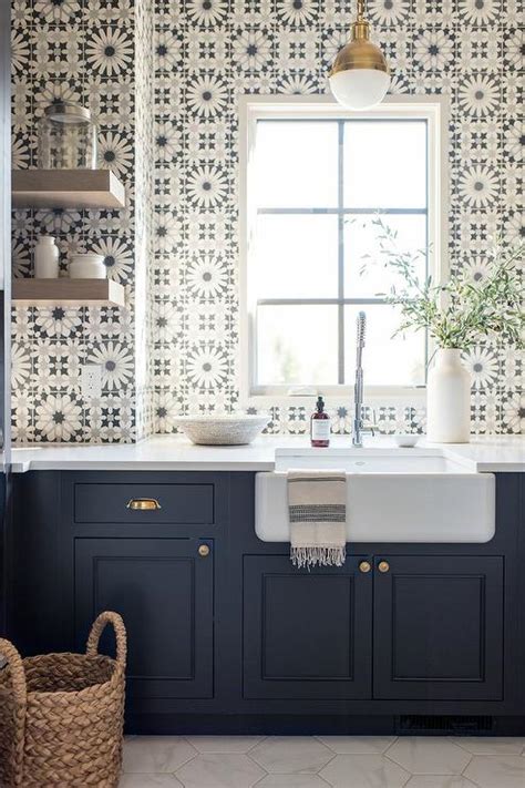 Maybe you would like to learn more about one of these? White and Gray Mosaic Laundry Room Wall Tiles ...