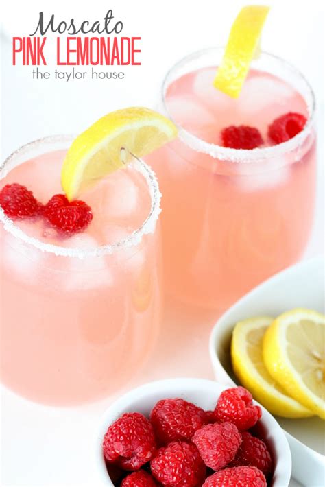 Moscato Pink Lemonade The Taylor House