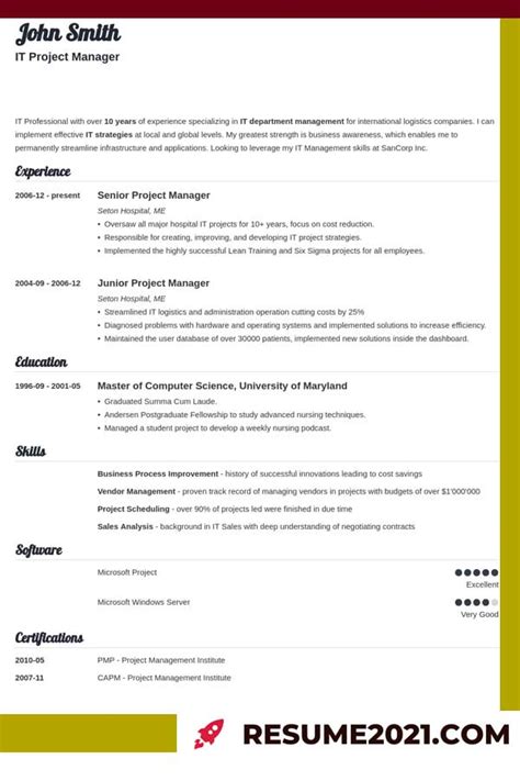 Best resume formats to secure jobs in 2021. Combination CV format 2021 ⋆ Resume 2021