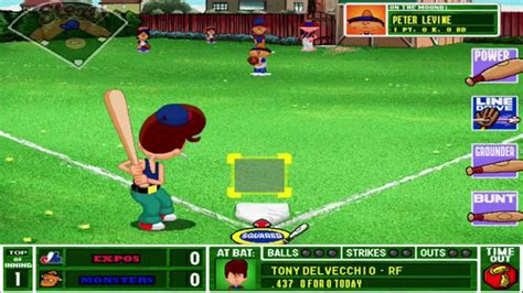 Backyard baseball is a series of children's games for the game boy advance, playstation 2, gamecube, wii, iphone os, and the pc. Backyard Baseball 2001 Episode 6: Short Porch in Center ...